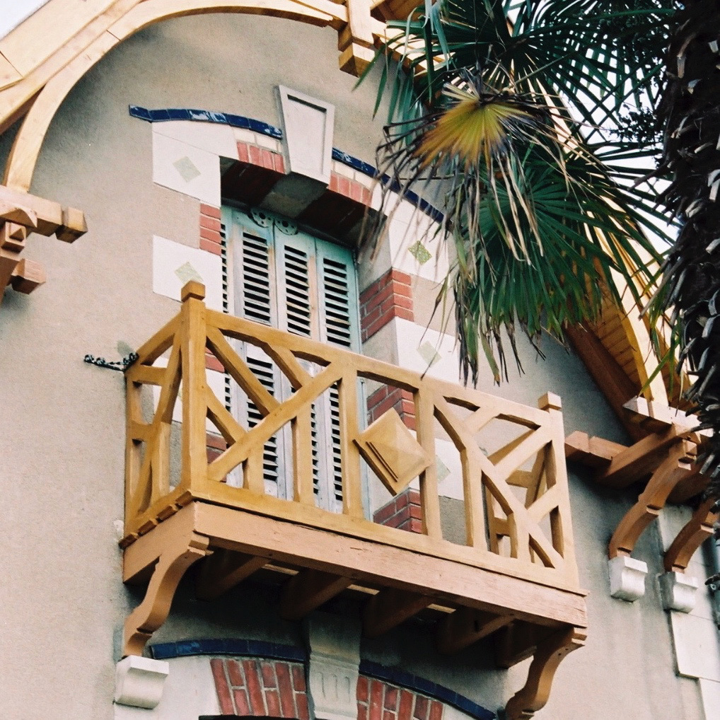 Fabrication Balcon chêne